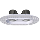 Goodlite G-23362 3.5" 28W 2 Head Oval Trimless Gimbal Selectable CCT