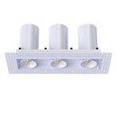 Goodlite G-32523 3" 36W Three Head Trimless Retractable Downlight Selectable CCT