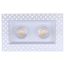 Goodlite G-95624 3.5″ 28W 2 Head Gimbal Trimless Spotlight Selectable CCT