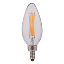 Goodlite G-95925 8W LED Chandelier Bulb Torpedo Tip 27K