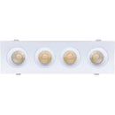 Goodlite Pura G-98724 3.5" 80W LED 4 Head Gimbal Selectable CCT/Wattage
