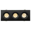 Goodlite Pura G-98728 3.5" 60W LED 3 Head Gimbal Selectable CCT/Wattage