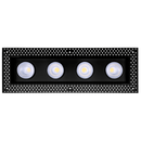 Goodlite Saturn G-99324 4″ 112W 4 Head Trimless LED Gimbal Selectable CCT/Wattage