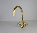Antique Brass Bathroom Faucet - Unlacquered Brass Faucet
