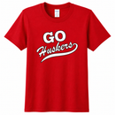 Youth Go Cornhuskers T-Shirt | Red | Multiple Sizes | Lou's Sporting Goods | 25N1YBT