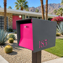 UptownBox-2.0 in TEXTURED GRAY METALLIC - Modern Mailbox