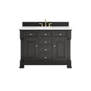 James Martin Brookfield 48" Single Bathroom Vanity, Black Onyx