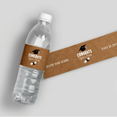 Grad Cap Graduation Water Bottle Labels