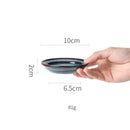 DecorBites™ Beautiful Blue Ceramic Bowl Kiln Dinnerware Dish