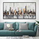 Gradient City Canvas