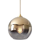 Gradient Glass Ball Chandelier
