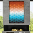 Gradient Waves 2 Canvas
