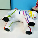 Graffiti cat desk storage statue black & white living room decor