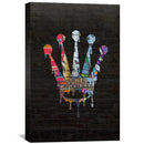 Graffiti Crown Canvas