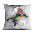 Graffiti Kiss Cushion