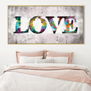 Graffiti Love Canvas