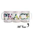 Graffiti Peace Mug