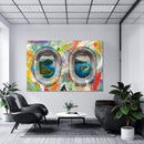 Graffiti Plane - Indonesia Canvas