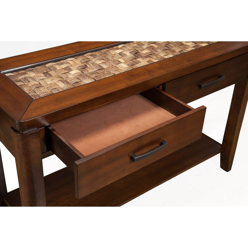 Granada Sofa Table, Brown Merlot