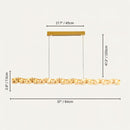 Gratian Linear Chandelier