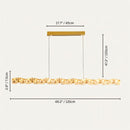 Gratian Linear Chandelier