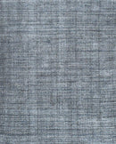 Modern Gray and Black Hand Loom Viscose 5x8 Area Rug