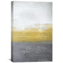 Gray And Gold Canvas
