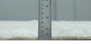 Gray and Silver Ikat Design 6x9 Hand knotted Wool and Viscose Area Rug