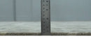 Gray and Silver Modern Abstract Hand knotted 6x9 Wool and Art Silk Area Rug