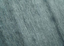 Gray and Silver Modern Abstract Hand Knotted 6x9 Wool and Viscose Area Rug