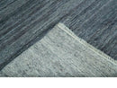Gray, Charcoal and Silver Modern Abstract Dari 5x8 Pet yarn Area Rug