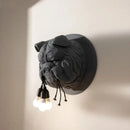 Gray decorbites bulldog led wall lamp for living room