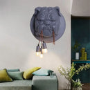 Gray decorbites bulldog led wall lamp for living room