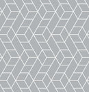 Gray Geometric Pattern Wallpaper