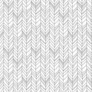Gray Herringbone Wallpaper