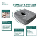 DecorBites™ Comfort Side Sleeper Pillow with Ear Hole for CNH