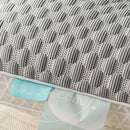 Gray ice rayon cooling pillow bedroom cervical neck support
