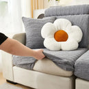 Gray jacquard sofa seat cover living room furniture protector