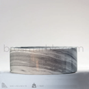 Gray Marmara Cylindrical Marble Sink