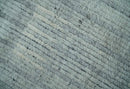 Gray, Silver and Ivory Traditional Hand Knotted 8x10 Wool Area Rug