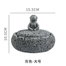 DecorBites™ Cement Astronaut Ashtray with Lid - High Temperature Resistant Cigar Ashtray
