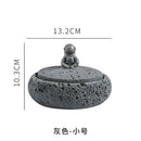 DecorBites™ Cement Astronaut Ashtray with Lid - High Temperature Resistant Cigar Ashtray