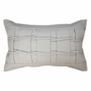 Gray & white faux rex rabbit fur cushion cover living room throw pillow