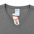 Nebraska Huskers Women's V-Neck T-Shirt | Gray | Multiple Sizes | Lou's Sporting Goods | 25N19LPC455V