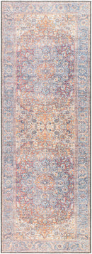 Rust Gardnertown Medallion Washable Area Rug - Clearance