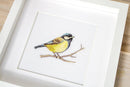 Great tit  B1155L Counted Cross-Stitch Kit