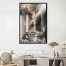 Greek God Messi Canvas