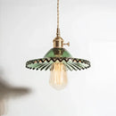 DecorBites™ Copper Base Glass Pendant Light with Switch, Braided Wire - Nordic Style for Home & Restaurant Décor