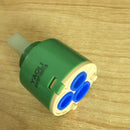 Green and yellow ceramic cartridge 3-year warranty kitchen faucet mixer