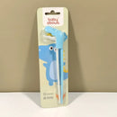 Green dino chopsticks kids training set for dining room